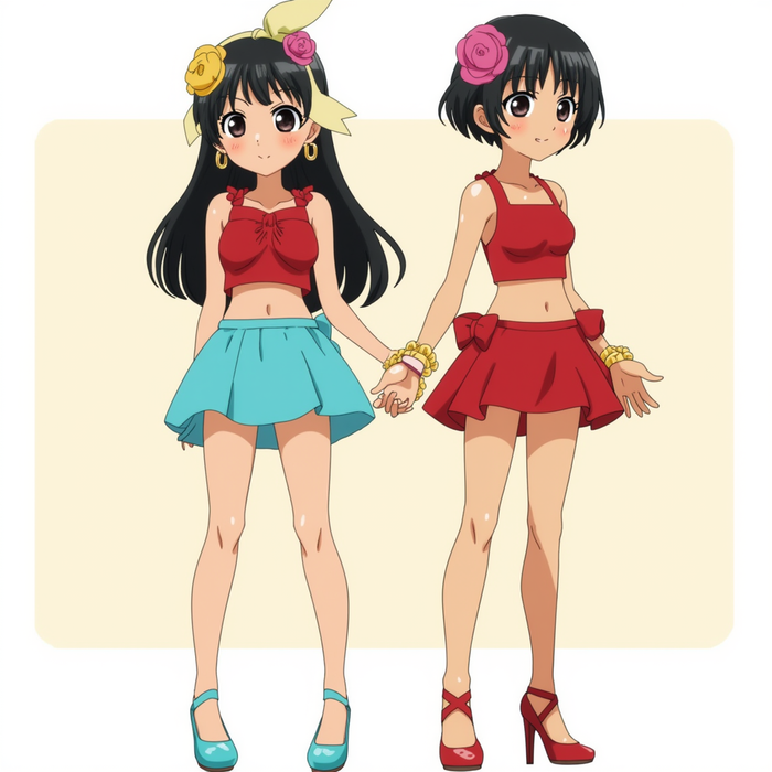 Iris and Inez Jimenez (The WGL Gang/Mr Driller) (Fanmade UK Dub)