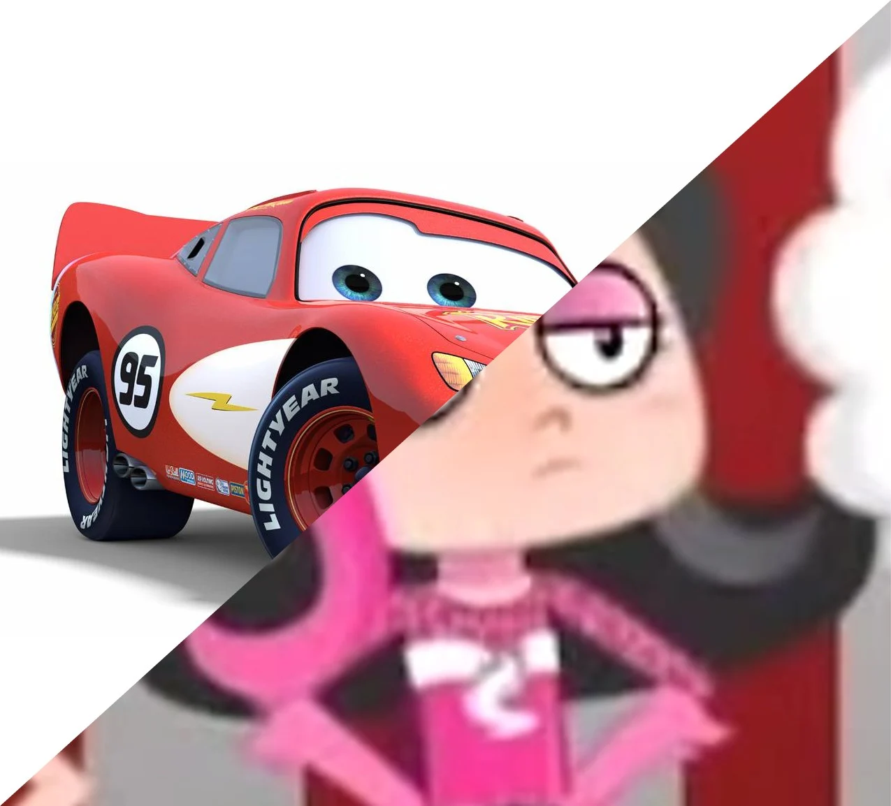 Lightning McQueen / SheZow (Mixed-Up Voices)