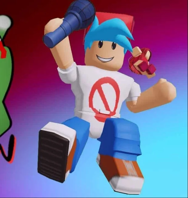 Boyfriend (FNF) (Friday Night Funkin) (Rainbow Friends)