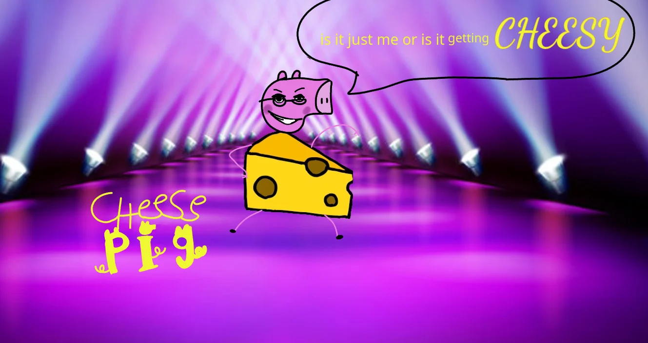 cheese pig