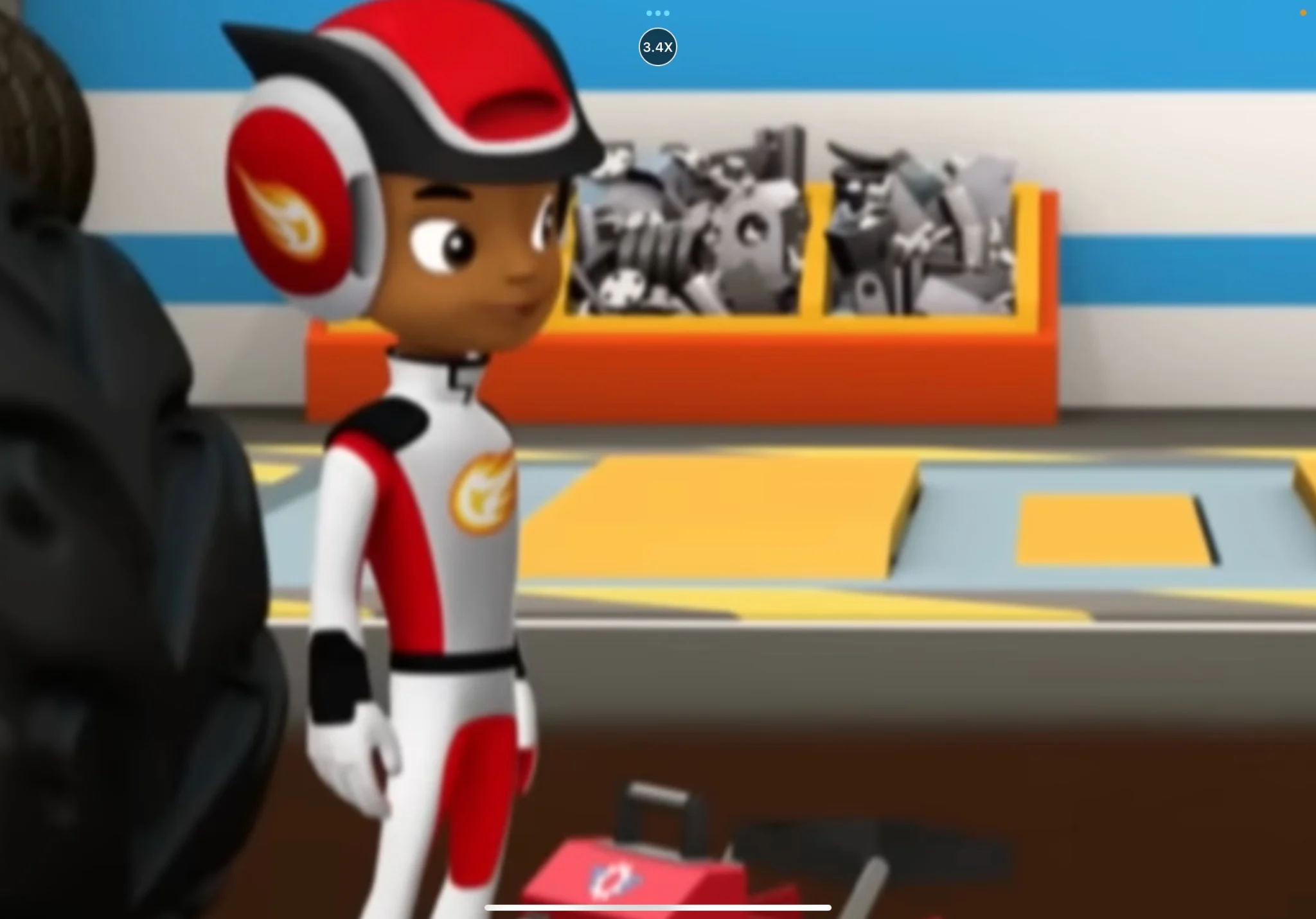 Aj (Blaze and the monster machines) (Before puberty)