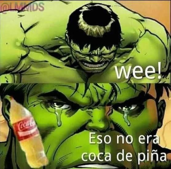 coca de piña(meme)