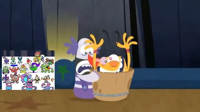 Clown flea and Acrobat flea