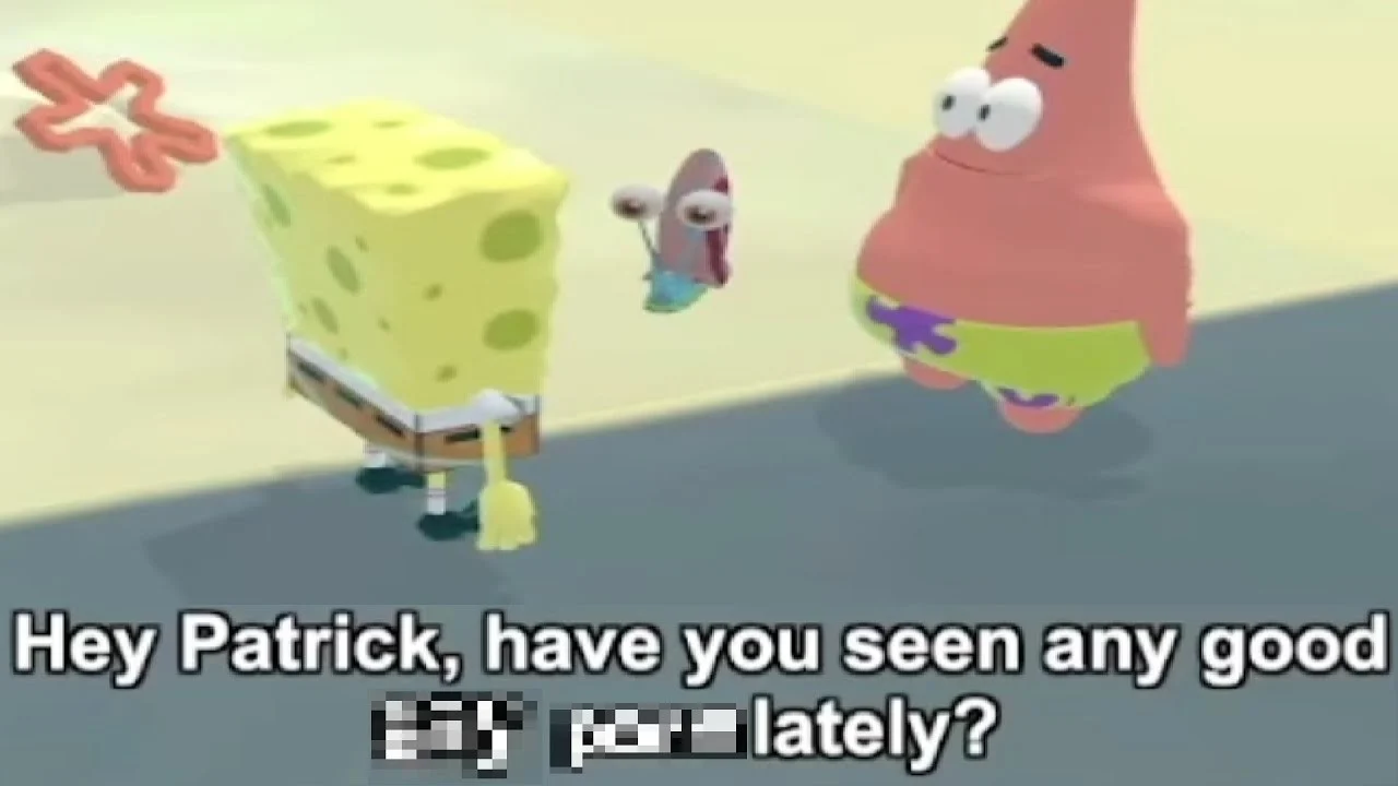 Literally "reacting to AI Spongebob" as a Voice Model