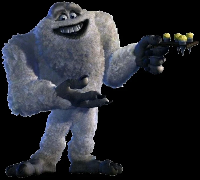 Abominable Snowman(yeti) (monsters inc)