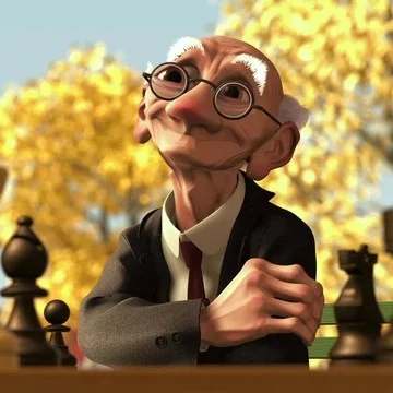 Geri (Geri's Game / Toy Story 2) (Bob Peterson / Jonathan Harris)