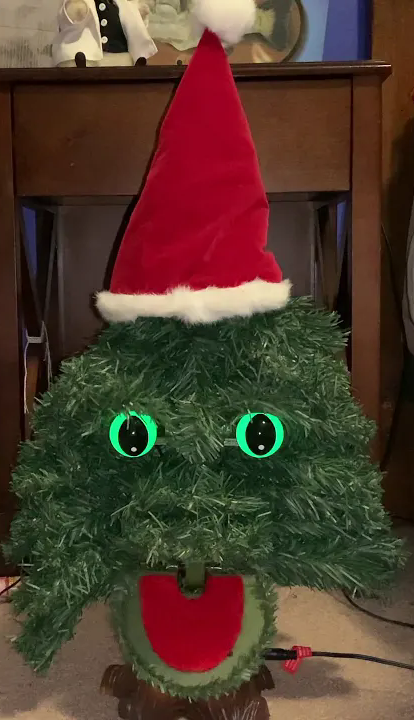 The Gemmy Singing Douglas Fir