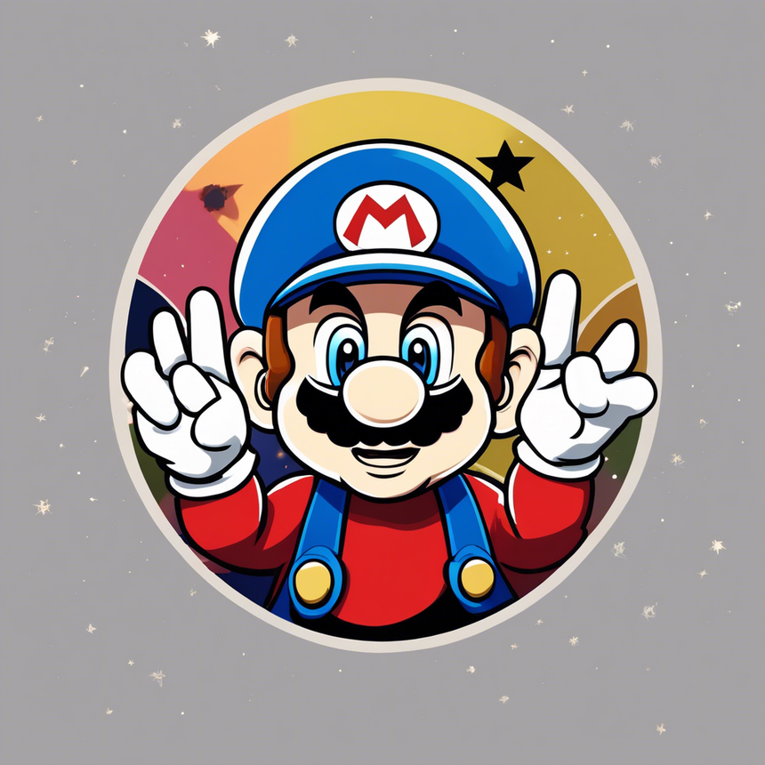 cosmic mario (super mario galaxy)