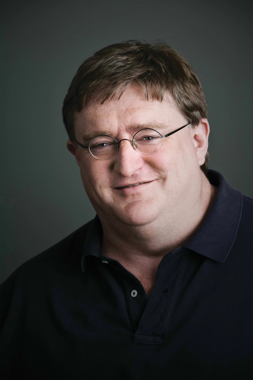Gabe Newell, 2500e, 27500s