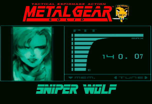 Sniper Wolf for MGS 1