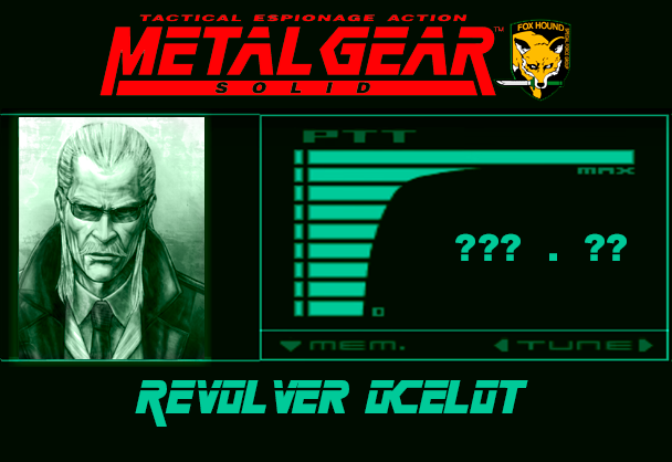 Revolver Ocelot For MGS 1