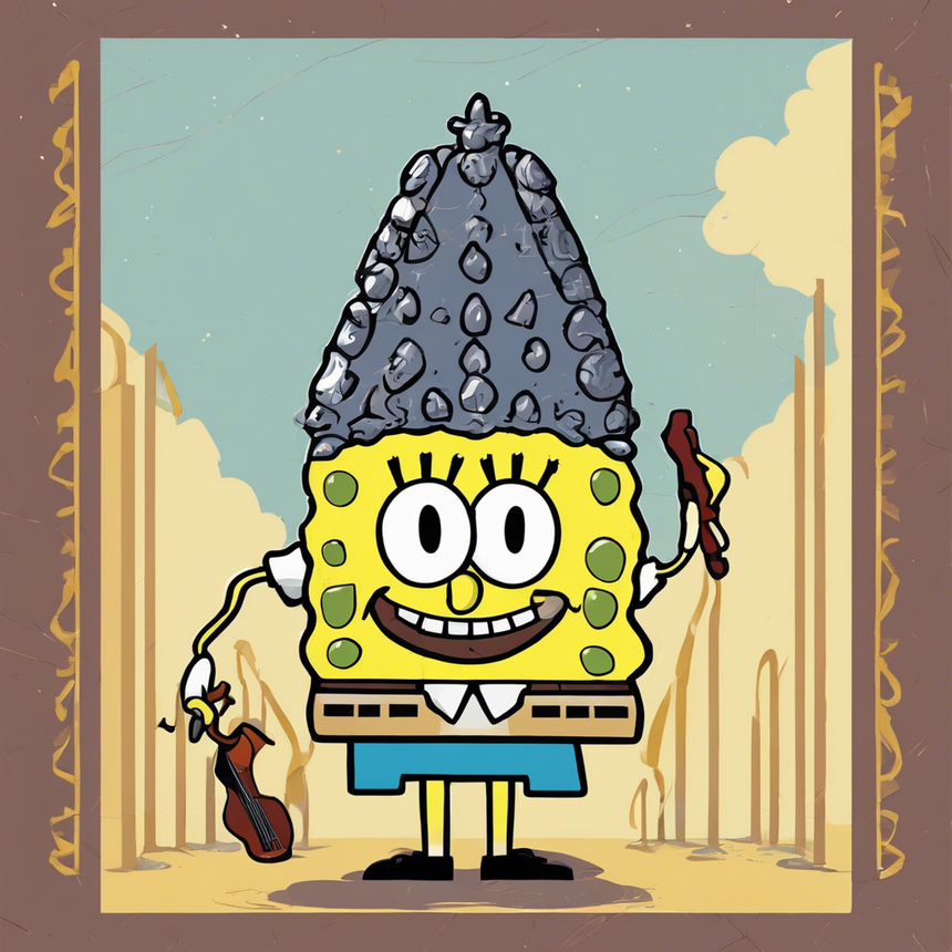 Zeus the guitar lord (spongebob squarepants)