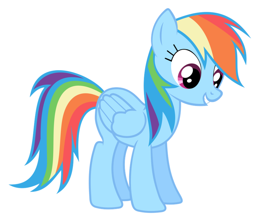 Rainbow Dash arabic 1