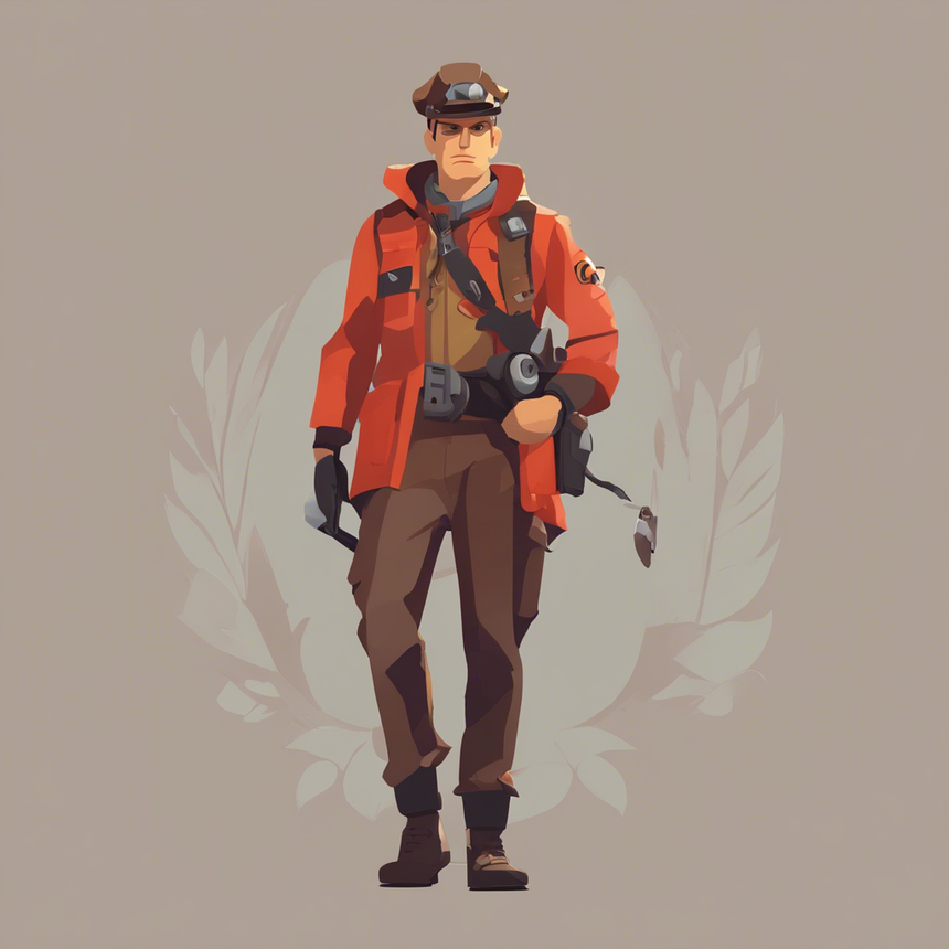 Scout/Разведчик (Team Fortress 2, Rus Dub) | Snowie V3.1