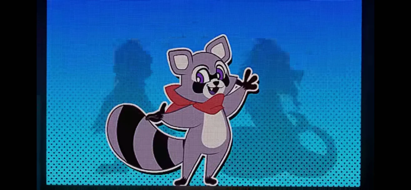 rambley the raccoon