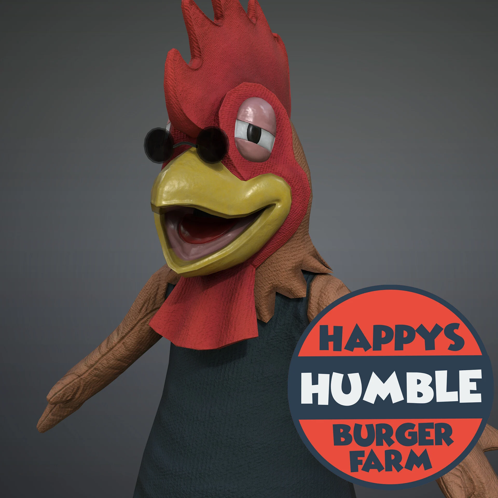 Charlie the Chillin Chicken (HHBF)