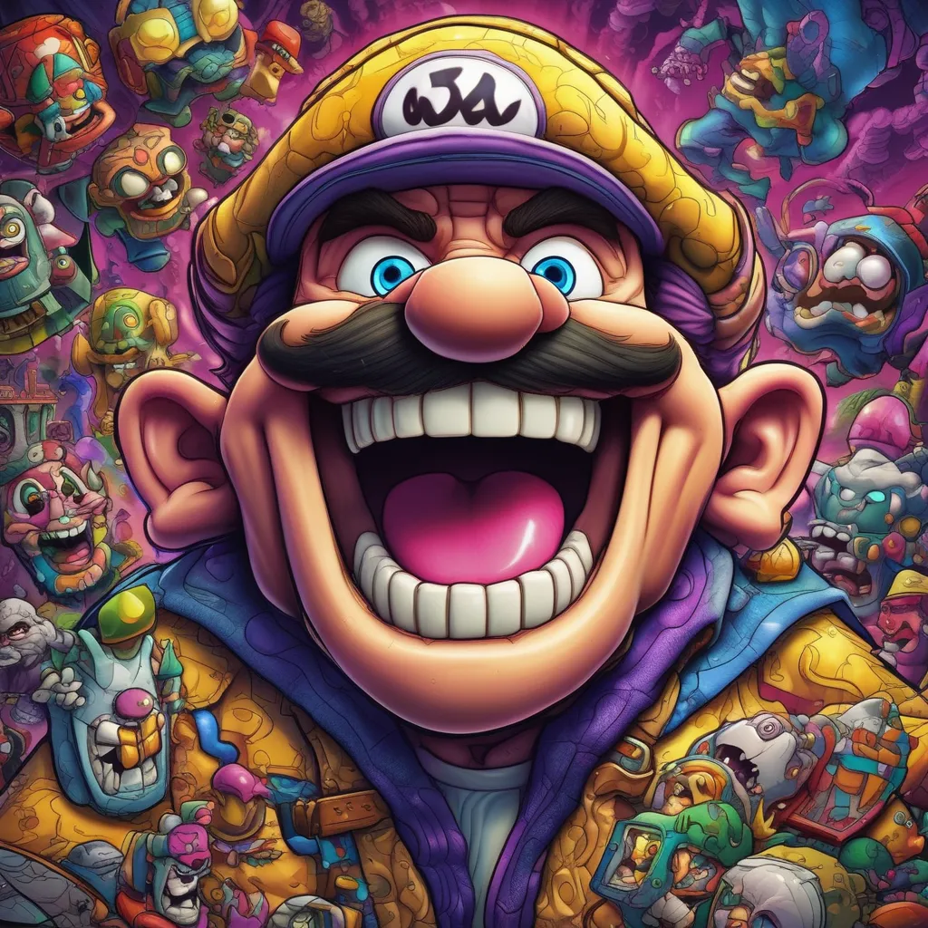 Wario Laughing