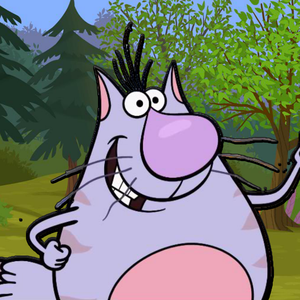 Ronald the Purple Cat (Chris Knowings)