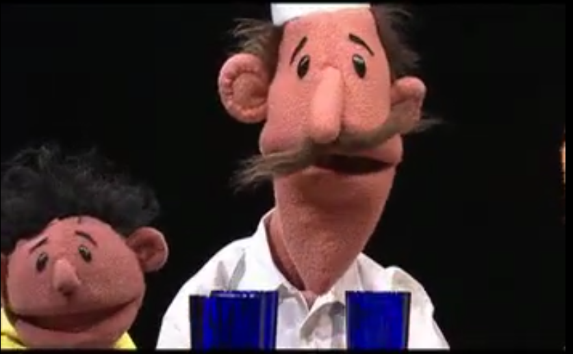 Literally The Puppet Dinner Scene