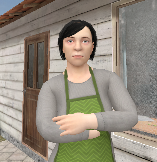 Galya / Галя (Andrew's Mom) (Schoolboy Runaway Stealth Game)