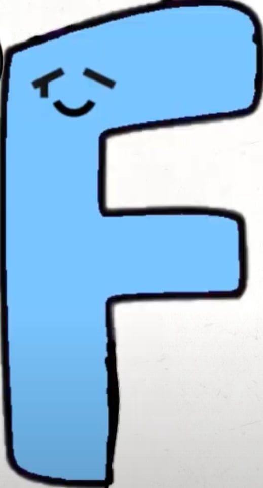 F (Big Cube) Italian Alphabet Lore