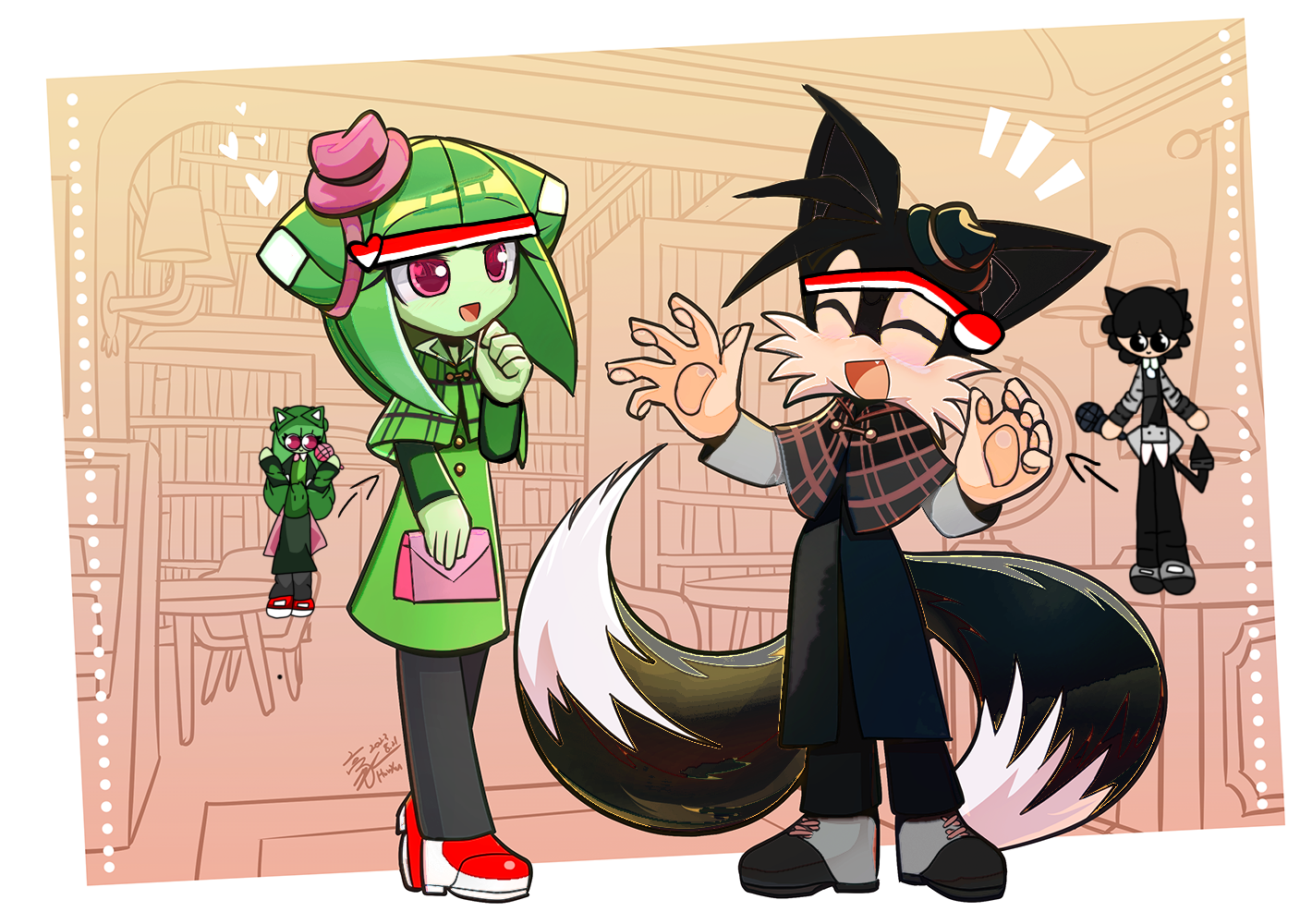 Andro and flongato new fnf
