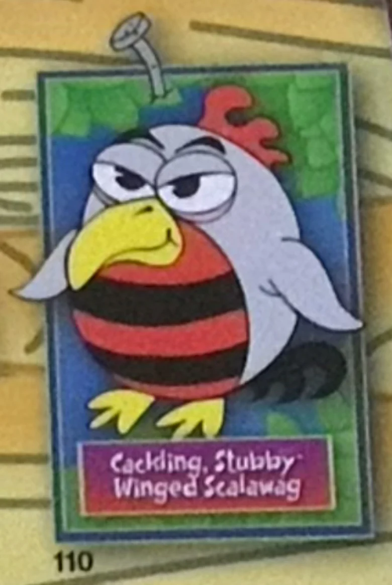 Cackling, Stubby-Winged Scalawag