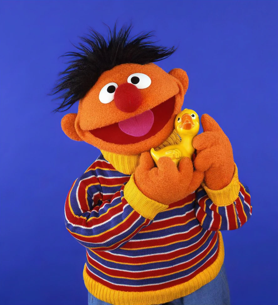 Sesame Street Ernie Jim Henson