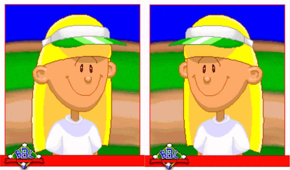 Ashley Webber and Sidney Webber (Backyard Baseball; Cathy Faulkner)