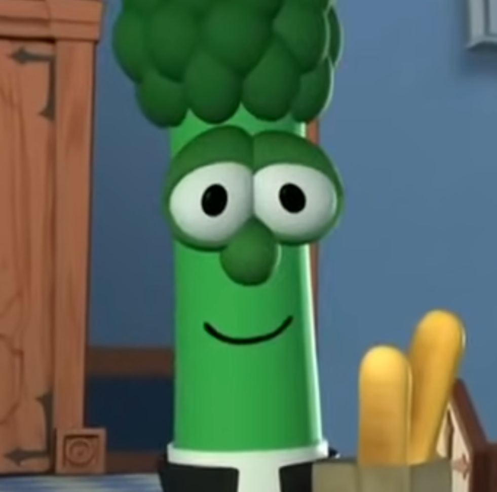 Dad Asparagus (VeggieTales)