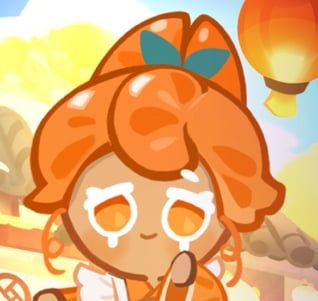 Orange QQ Gummy Cookie