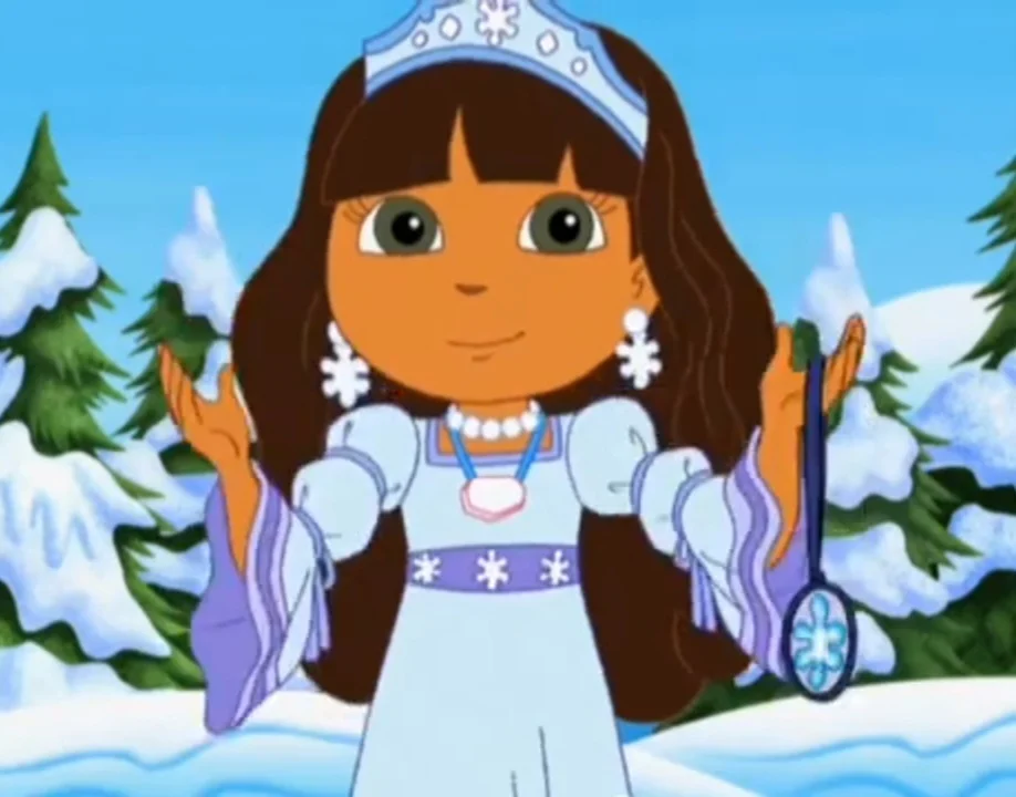 Sabrina the snow princess (Dora saves the snow princess)