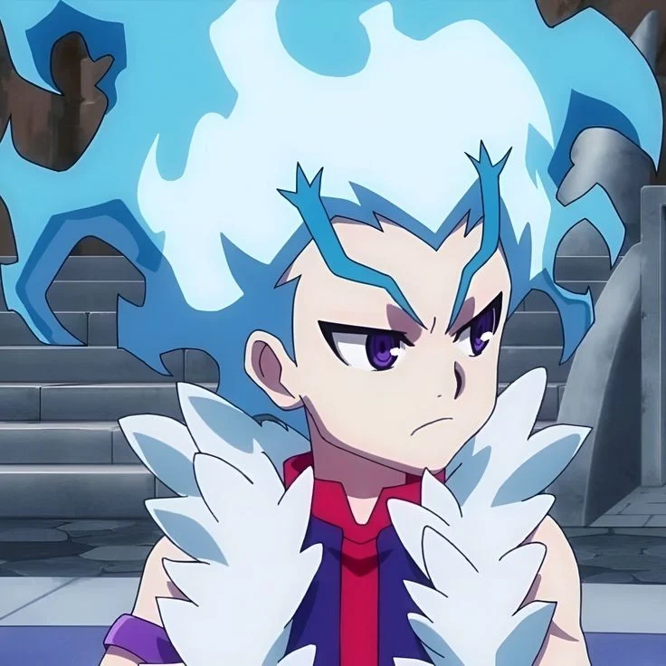 ضاري من بي باتل بيرست Lui Shirosagi from Beyblade Burst Arabic Version 
