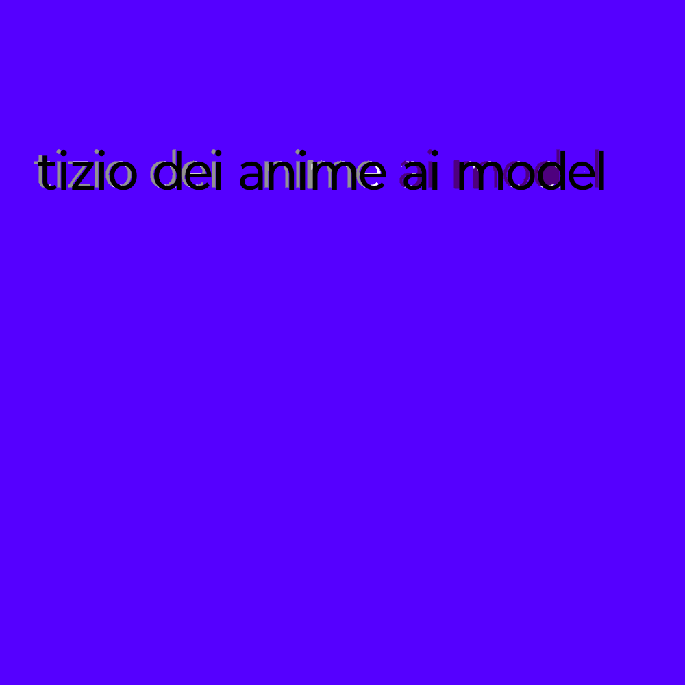 tizio dei anime