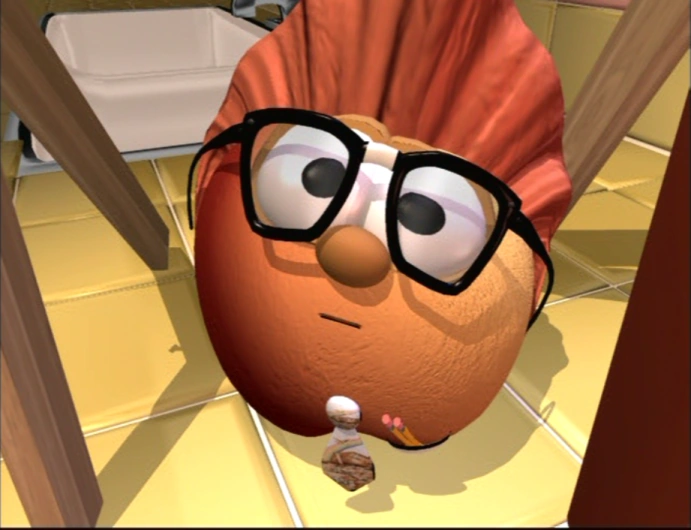 The Peach from The IRS (VeggieTales)