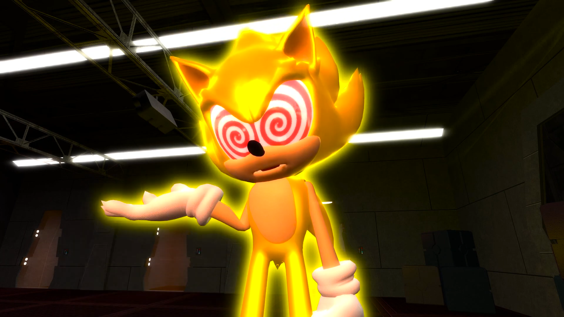 Fleetway Super Sonic (Sonic Creations YT)