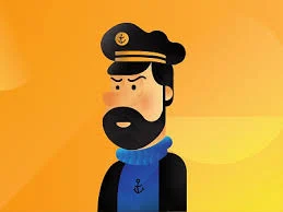 Captain haddock (The adventures of Tintin) 1991-1992