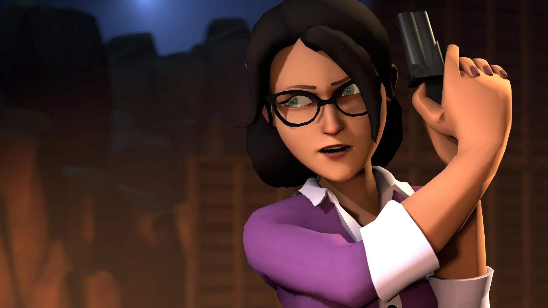 Miss Pauling (TF2) (NO VOICE SFX)