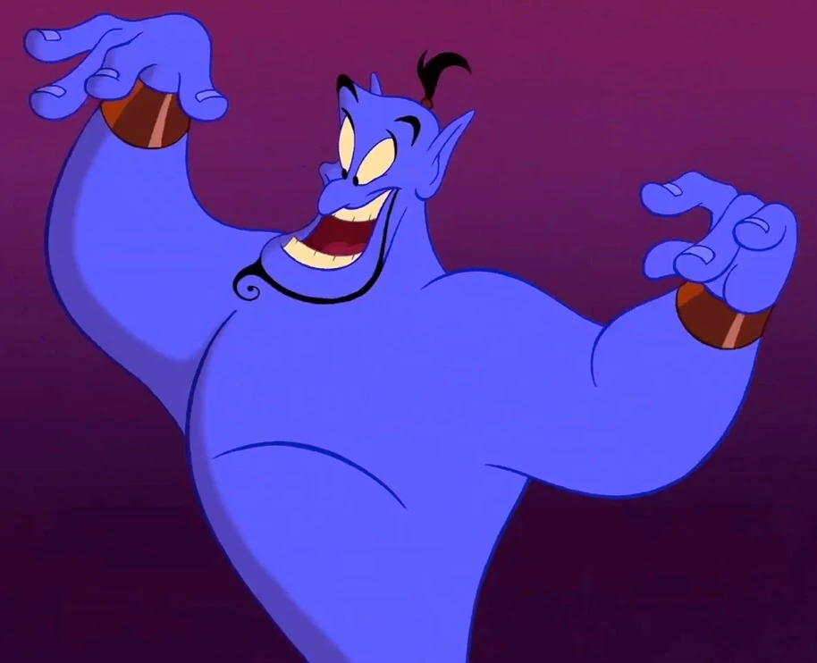Genio un amico come me (Aladdin) gigi proietti ITA