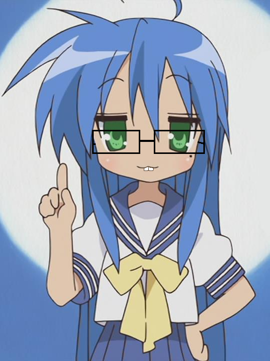 Nerdy Konata Izumi (PlayHT) (Lucky Star)