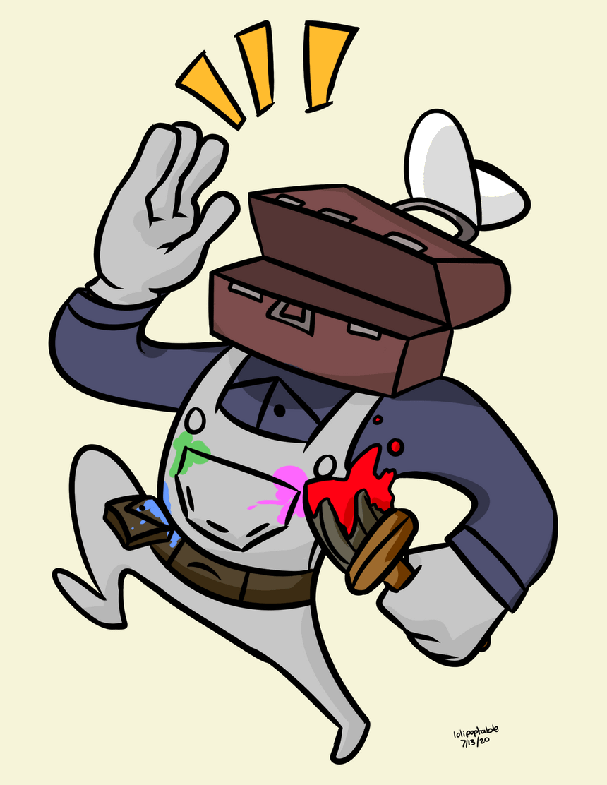 Painter Boss (Castle Crashers)