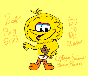Bebé Big Bird (Plaza Sésamo: Primeros Pasos)