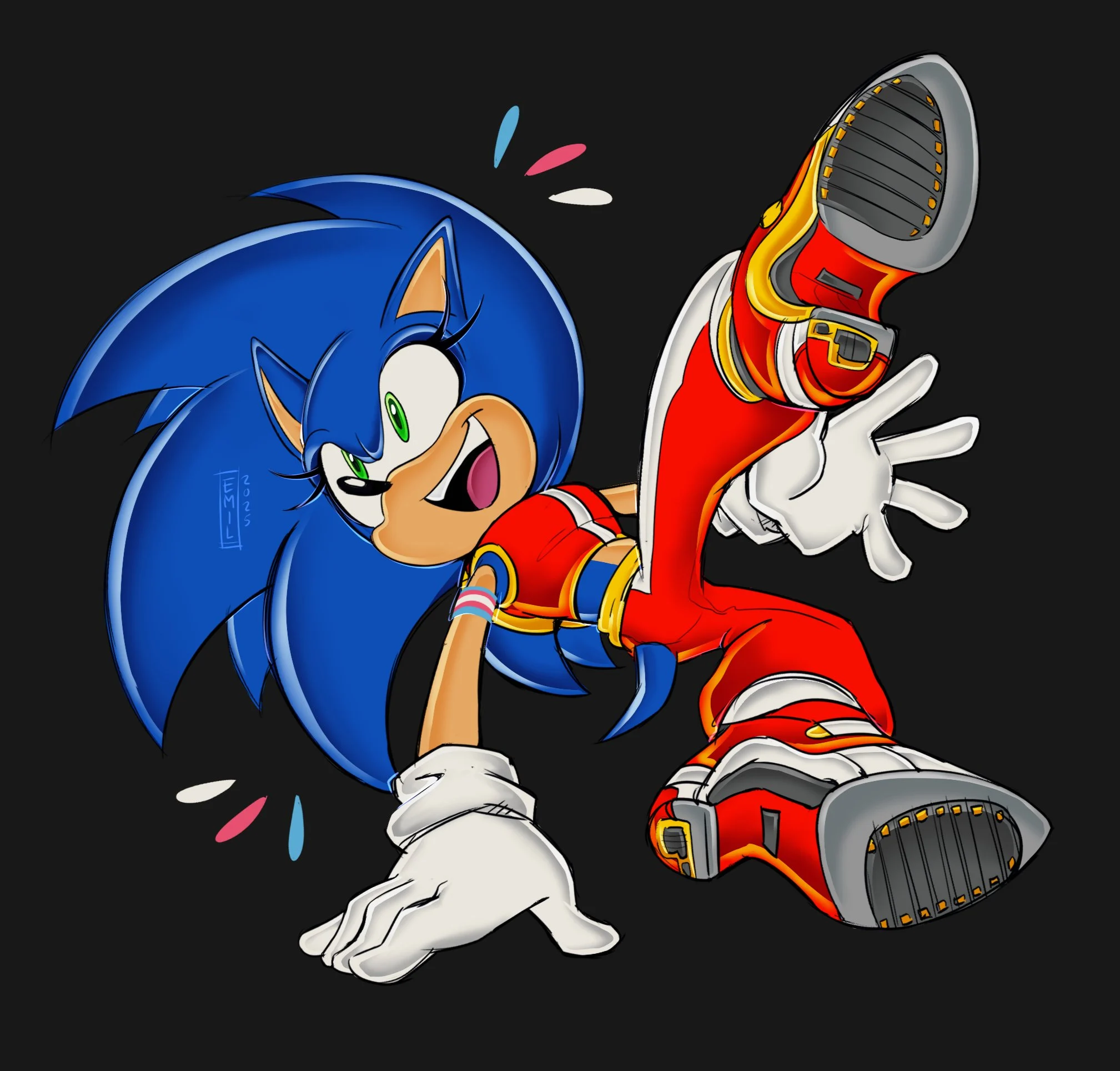 Trans Fem Sonic