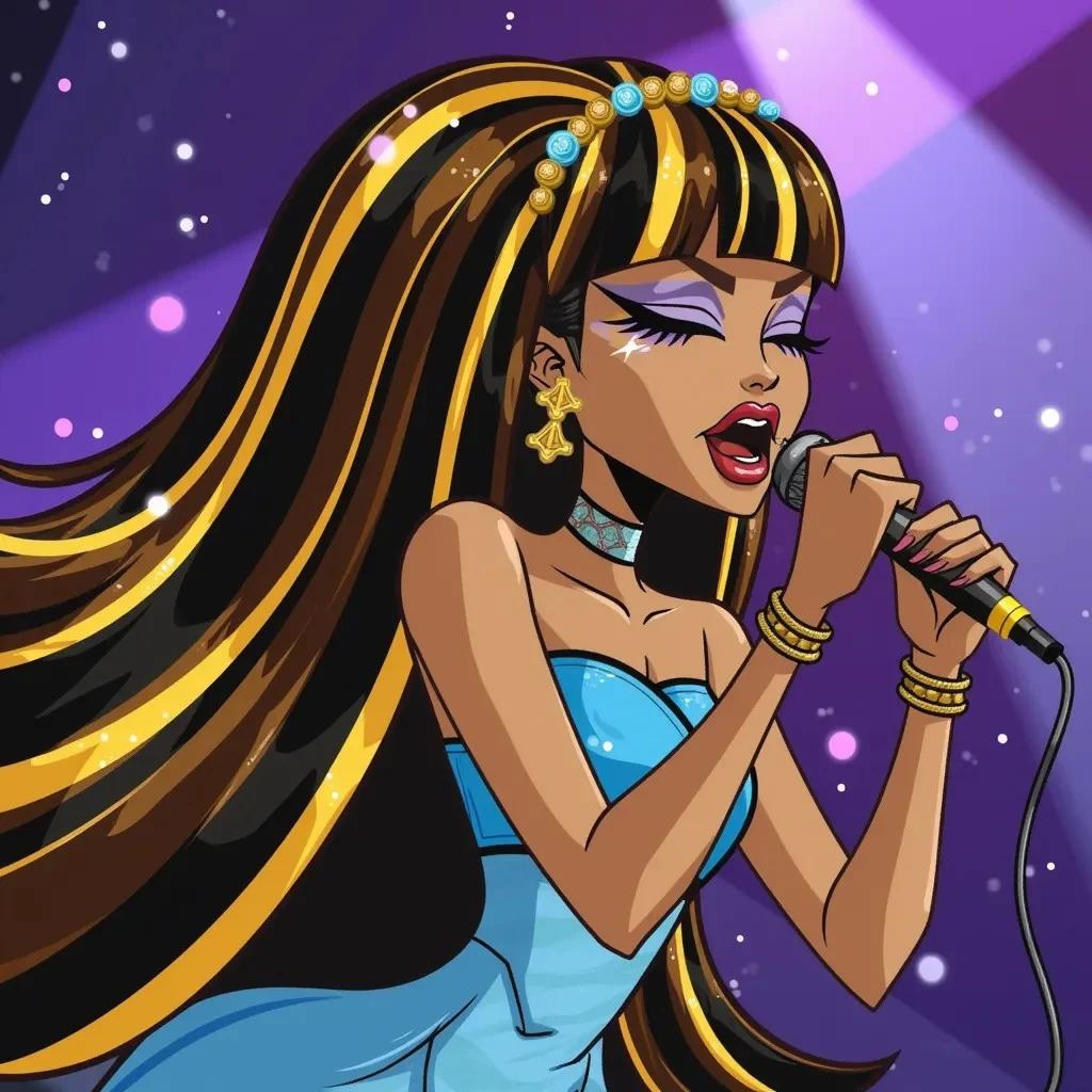 Cleo de Nile (Speaking and Singing) (U2) (Monster High, Channel Z, Soundtrack to an Undead Queen)