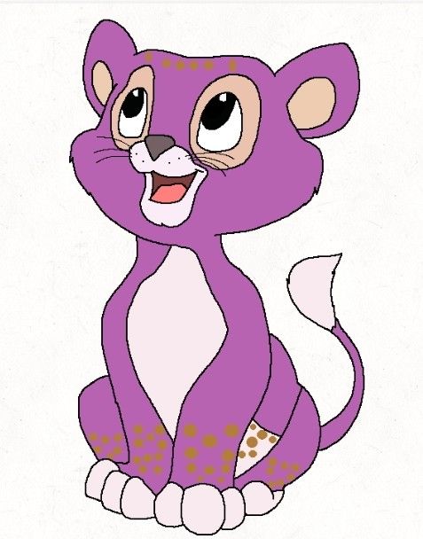 Grusty Gelici the Lion Cub
