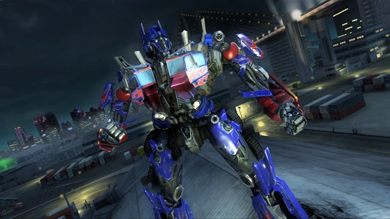 Optimus prime (transformers ROTF the game)