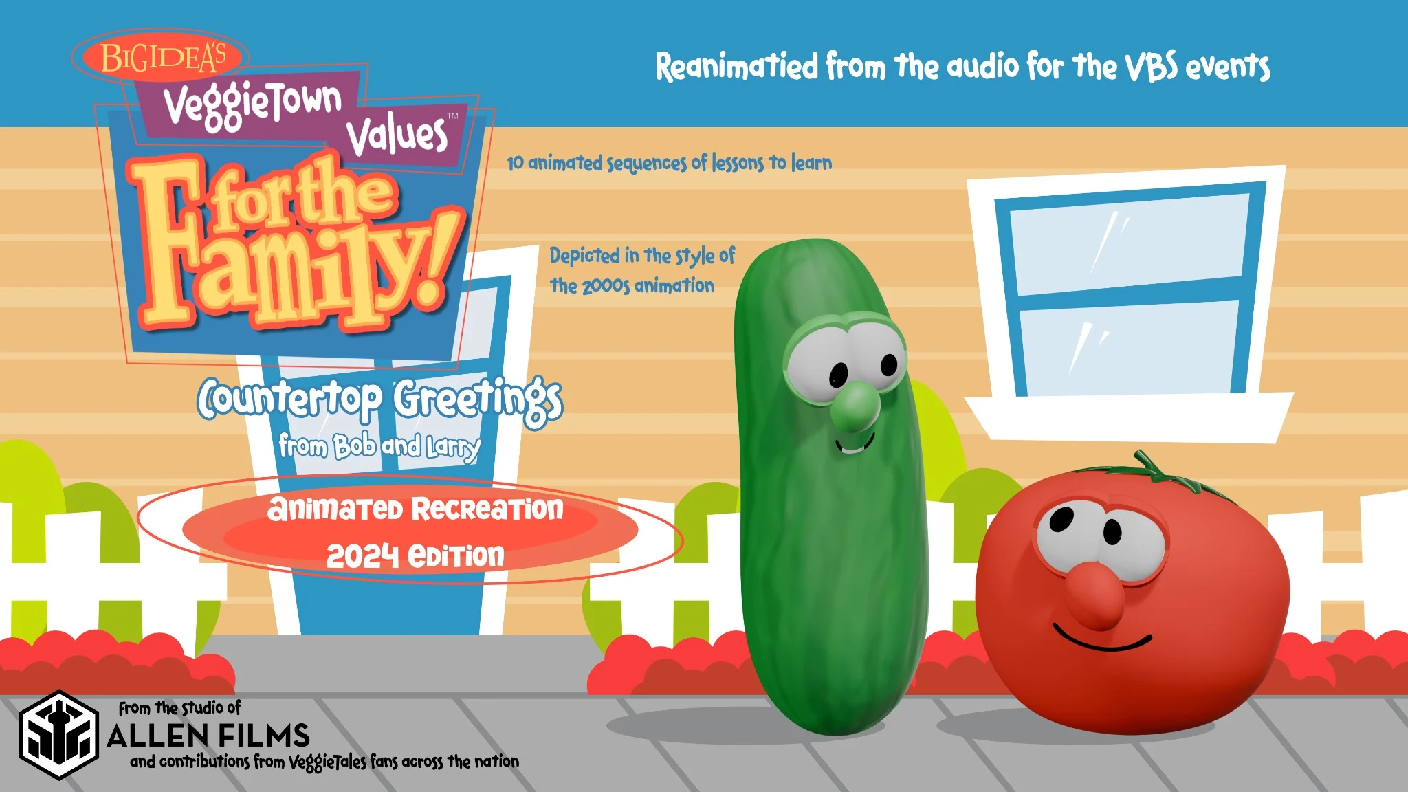 Literally the VBS segments from VeggieTown