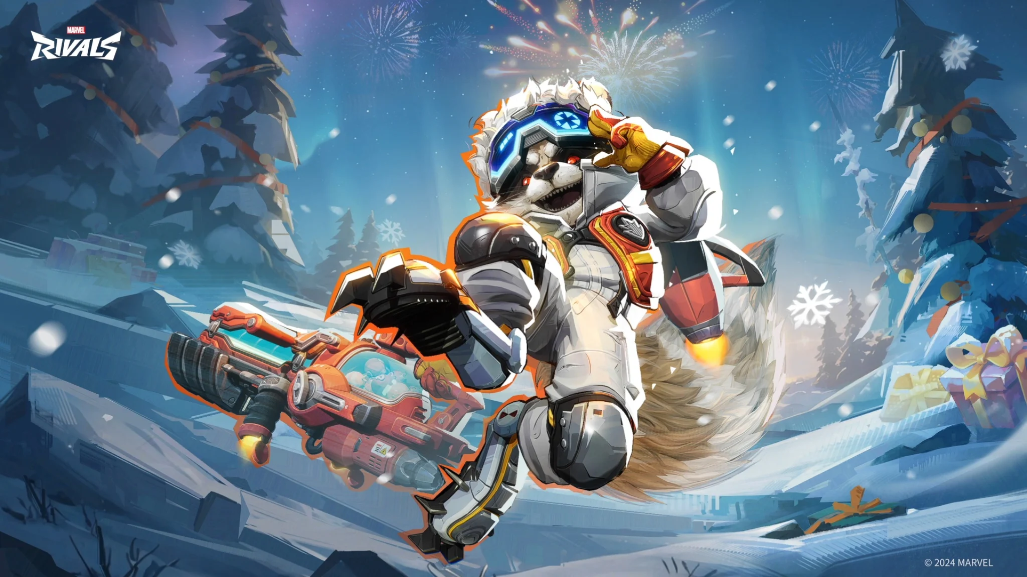 Rocket raccoon. Professional version 1