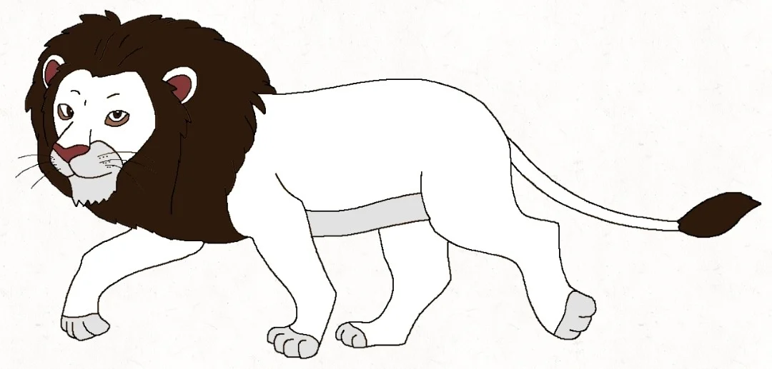 Dando The White Lion