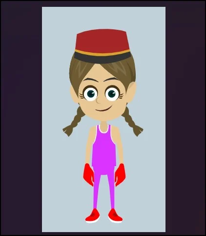 Wonder Red (Vyond)